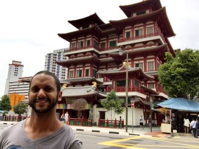 Cuando llegó a Singapur en noviembre de 2014.